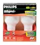 Philips 40-Watt T60 Halogena Energy Saver Light Bulb, 2 Pack