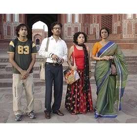 TABU AS ASHIMA GANGULI, IRFAN KHAN AS ASHOKE GANGULI, KAL PENN AS GOGOL GANGULI, ZULEIKHA ROBINSON AS MOUSHUMI MAZOOMDAR FROM THE NAMESAKE #1 - COLOUR Movie Photo - MEDIUM Size Print - SIZE 14x11" (36x28cm)