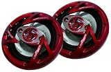 Produkt-Bild: Einbauspeaker McHammer ?Vancouver 6.5?. &Oslash; 16.5cm. 2x300W. 3-Wege. rot. PAAR