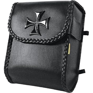 【クリックで詳細表示】Willie＆Max(ウイリー＆マックス) シーシーバーバッグ IRON CROSS(アイアンクロス) P-3503-0011： カー＆バイク用品