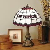 19 NHL Los Angeles Kings Hockey Logo Tiffany Style Table Lamp