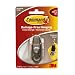 Command Forever Classic Small Metal Hook, Brushed Nickel