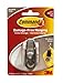 Command FC11-BN, 1 lb Capacity, Brushed Nickel Metal Hook, Small