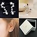 CIShop “DipperStar” Diamond Stud Earrings Ear cuff Earrings Elegant Ear Wrap(Hypoallergic)