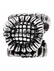 Silverado Sterling Silver Three Sunflowers Bead Charm MS251