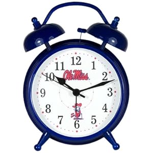 Click here to buy Mississippi Rebels Collegiate Alarm Clock.