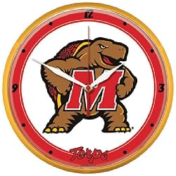 Maryland Terps NCAA Round Wall Clock by Wincraft
