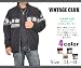 VINTAGE CLUB 【大きいサイズ / 2L 3L 4L】 メンズ モール ニット ノルディック柄 切替 フルジップアップ セーター