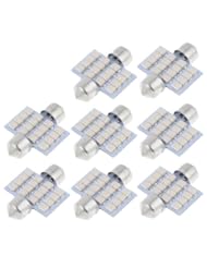 From Amazon.com. Click for details:
 31mm Blue SMD 16-LED Festoon Dome Light Bulbs Lamp DE3175 DE3022 8PCS 31mm Blue SMD 16-LED Festoon Dome Light Bulbs Lamp DE3175 DE3022 8PCS