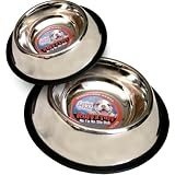 Loving Pets Standard No-Tip Dog Bowl, 64-Ounce
