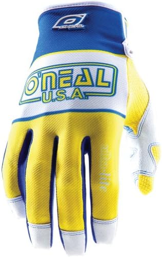 O'Neal Racing Jump Ultra-Lite '83 Men's Off-Road/Dirt Bike Motorcycle Gloves - Blue/Yellow / Size 8