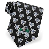 NBA Minnesota Timberwolves Logos by NBA black silk ties