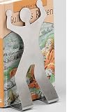 Produkt-Bild: E554038 Buchst&uuml;tzen Edelstahl 18cm S.112