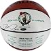 Paul Pierce Autographed Celtics 2008 Champions Alternating White Panel Commemorative Basketball