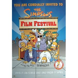 The Simpsons - Film Festival - Original Promotional Poster