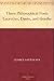 Three Philosophical Poets Lucretius, Dante, and Goethe