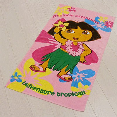 Dora Summertime Bath Towel, Multi