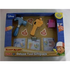 Handy Manny Deluxe Tool Giftpack/Hammer/Tape measure