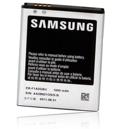 Samsung Akku für Samsung Galaxy SII i9100 - S 2 II i 9100 / Modell EB-F1A2G 1650 mAh