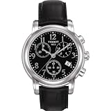 Tissot ladies watch Black dial Leather band T050.217.16.052.00