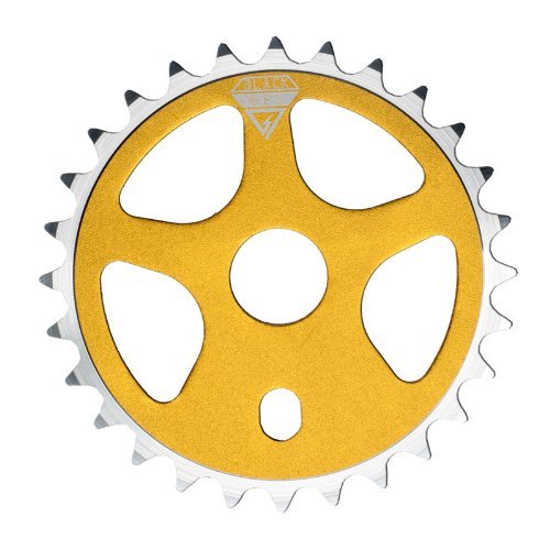 Black Ops Micro Drive 28T Bicycle Chainring - 28T Gold