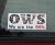 We are the 99% OWS Occupy Wall Street Protest Window or Bumper Sticker