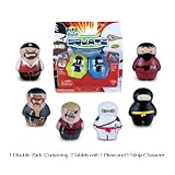 Wild Planet SQUATZ Fizz n Find Pirate vs. Ninja Double Figure Pack