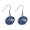 New England Patriots Glitter Sparkle Dangle Logo Earring Set Charm Gift Image #1