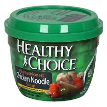 Healthy Choice Microwave Chicken Noodle Soup, 14-Ounce(Pack of 12)