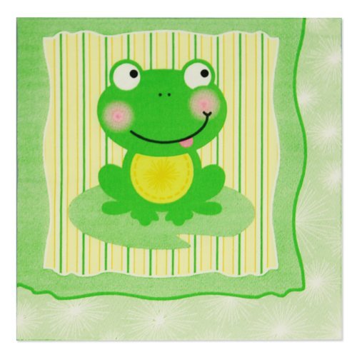 Froggy Frog - Luncheon Napkins (16 count)