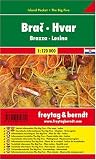 Freytag Berndt Karten, Brac - Hvar 1:120.000 Island Pocket + The Big Five
