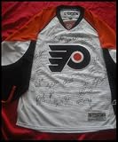 Philadelphia Flyers Autographed/Hand Signed Jersey