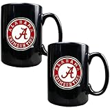 NCAA Two Piece Black Ceramic Mug Set