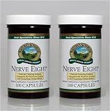 Naturessunshine Nerve Eight Supports Nervous System Herbal Combination Supplement 100 Capsules (Pack of 2)