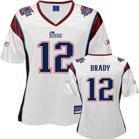 Tom Brady New England Patriots Ladies Super Bowl XLII Jersey