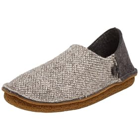 Po-Zu Men's Peasy Tweed Wool Slipper