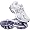 Silver/Purple