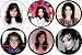 Set of 6 BJORK Pinback Buttons 1.25
