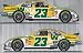 Bill Lester #23 Waste Management / 2006 Dodge / 1:24 Scale Preferred Series Diecast C...