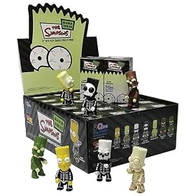 1 blind box chosen at random Simpsons Bart Horror Artist Series 3" Qee