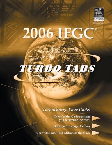 Turbo Tabs - 2006 International Fuel Gas Code (Loose Leaf) - ICC (distributed by Cengage Learning) - 158001559X - ISBN:158001559X
