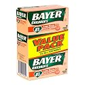 Bayer Aspirin Pain Reliever/ Fever Reducer, Children's Orange (81 mg), 108-Count Tablets