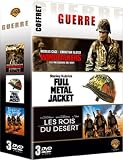 Revue Warner Home Vidéo  / Coffret Guerre 3 DVD : Windtalkers / Les Rois du désert / Full Metal Jacket