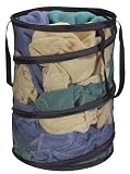 Household Essentials 2026 Pop-Up Hamper with Black Polyester Mesh Bag