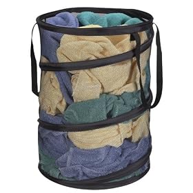 Whitney Design Pop-Up Hamper with Black Polyester Mesh Bag