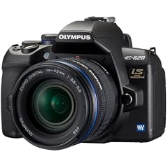 Olympus E-620 SLR-Digitalkamera (12,3 Megapixel, Bildstabilisator, Live View, Art Filter) Kit inkl. 14-42mm Objektiv