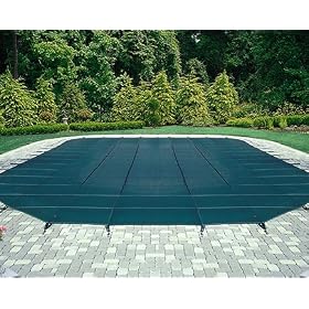 Inground Mesh Safety Cover - 20' X 40' w/Step Section