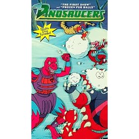 Dinosaucers: First Snow & Frozen Fur Balls [VHS]