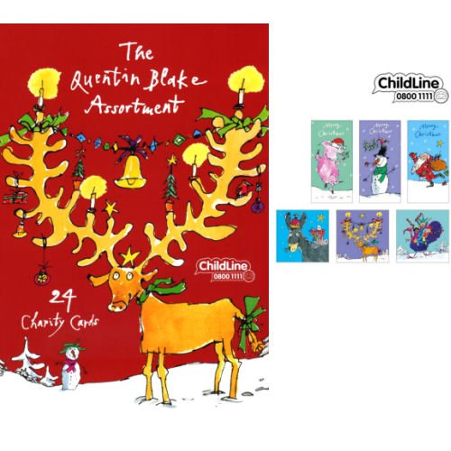 Charity Christmas Cards - Quentin Blake's Assorted 