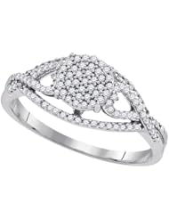 0.30CTW-DIA MIRO-PAVE RING